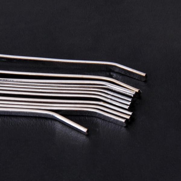 Crofta 10Pcs 4mm Blank Headbands Metal Hair Band Lots DIY Accessories