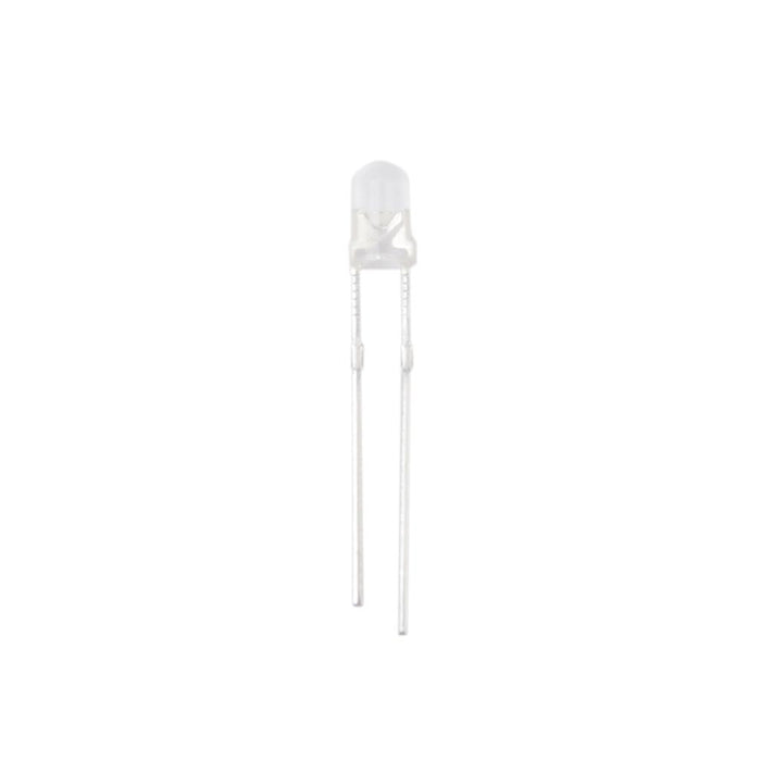 Crofta 100pcs 3mm White Light LED Light Emitting Diode