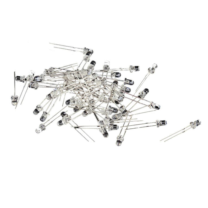 Crofta 100pcs 3mm LED Light Emitting Diode