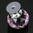 Crofta 1Pcs Crystal Drawer Pull Knob Cabinet Door Handle Pink