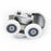 Crofta 1pair Shower Door Roller Runner Wheel 25mm Wheel Diameter