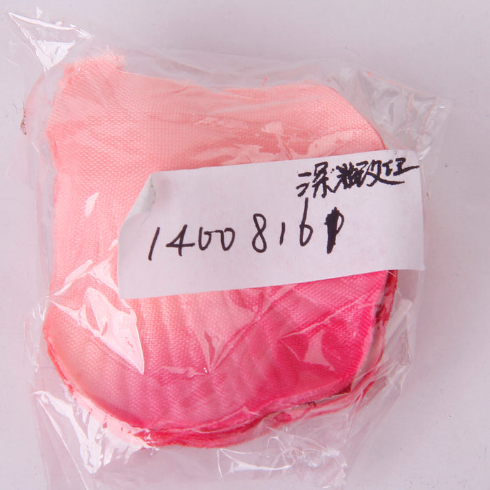 Crofta 100pcs Artificial Silk Rose Petals Wedding Decoration Flowers -Deep pink and Rose red