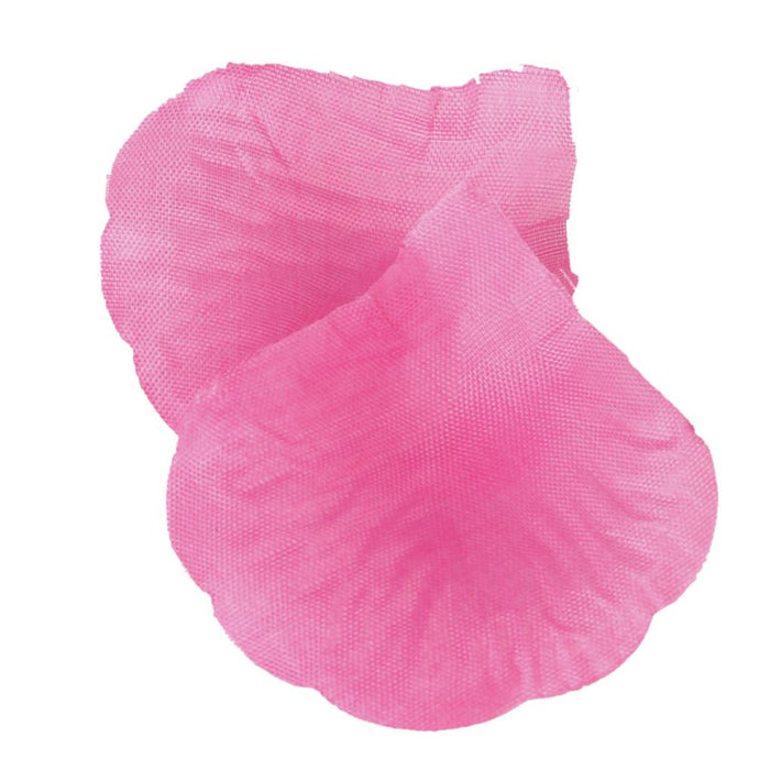 Crofta 100pcs Artificial Silk Rose Petals Wedding Decoration Flowers -Deep pink