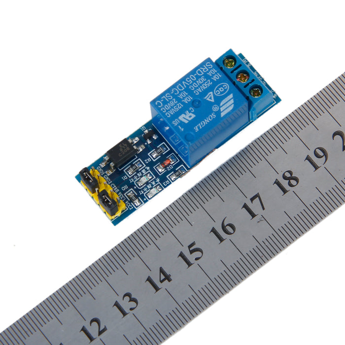 Crofta 1-Channel 5V Relay Module opto-isolator high level trigger