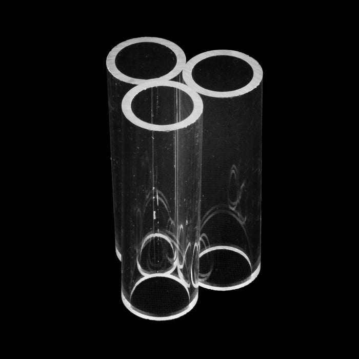 Crofta 1 Piece Acrylic Mini Shrimp Tubes 3-tube Design