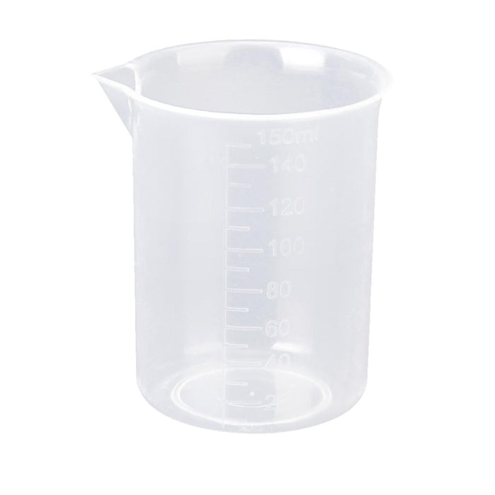 Crofta 100ml + 150ml + 500ml Kitchen Lab Graduated Beaker Cup Measuring Container Test