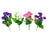 Crofta 1 Piece Artificial Simulation Hydrangea Flower Plant with 9 Flower Balls Decoration - Pink