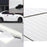 Crofta 127*50cm DIY Carbon Fiber Vinyl Car Sticker Wrap Sheet Film Decal - White