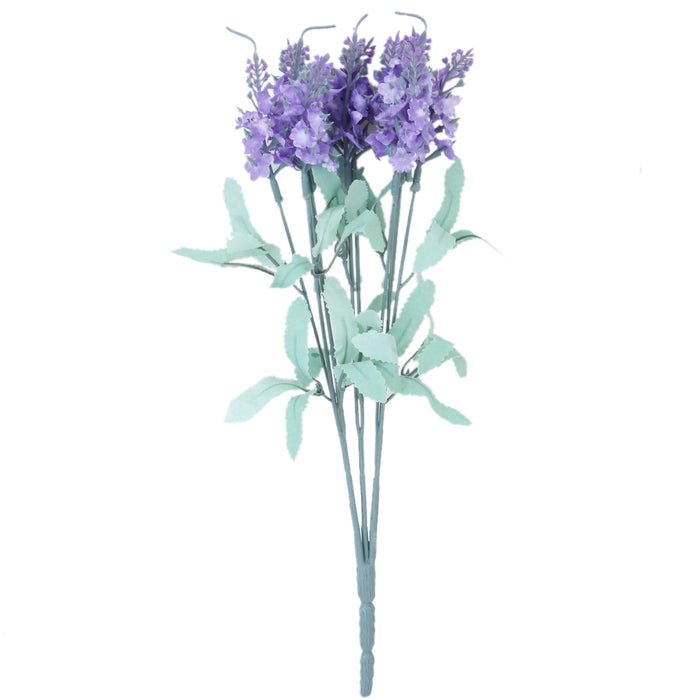 Crofta 1 Bunch Fake Artificial Provence Lavender Bouquet Home Office Decor - Orchid