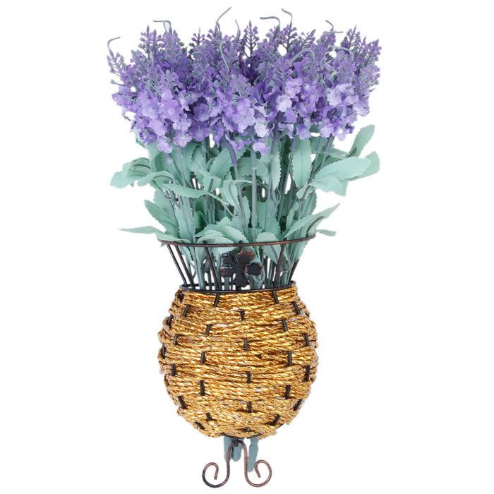 Crofta 1 Bunch Fake Artificial Provence Lavender Bouquet Home Office Decor - Orchid