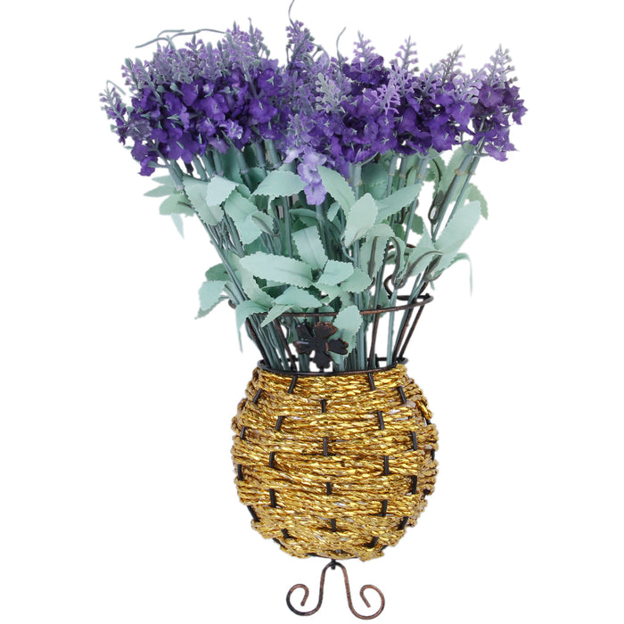 Crofta 1 Bunch Fake Artificial Provence Lavender Bouquet Home Office Decor - Orchid