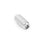 Crofta 100 Pcs Ball Chain Connectors Clasp-Fit 2.4mm - Silver