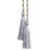 Crofta 1 Pair Tassel Rope Curtain Tiebacks Tie Backs Living Bed Room Grey + Golden