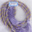 Crofta 1 Pair Tassel Rope Curtain Tiebacks Tie Backs Living Bed Room Light Purple + Golden