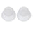 Crofta 1 Pair of Joystick Thumbstick Thumb Stick for Sony PlayStation 4 PS4 Clear