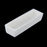 Crofta 100x30x20mm Alumina Ceramic Corundum Crucible Boat Sample Holder for Tube Muffle Furnaces