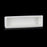 Crofta 100x30x20mm Alumina Ceramic Corundum Crucible Boat Sample Holder for Tube Muffle Furnaces