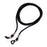 Crofta 12pcs Black Nylon Eyeglass Holder Sunglass Eyewear Cord Neck String