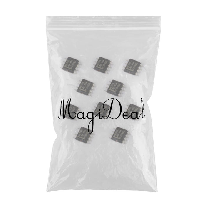 Crofta 10pcs SMD NE555 555 Timer IC Module SOP8 Integrated Circuit Chips