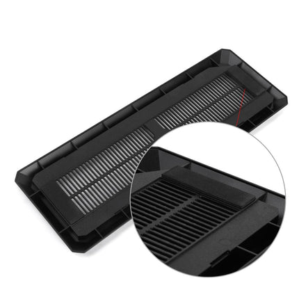 Crofta Vertical Stand Dock Mount Cradle Holder for Microsoft Xbox One Console Black