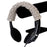 Crofta Wool Headband Cushion Cover for AKG K701 Sennheiser HD700  Gray