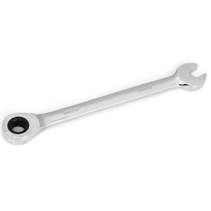 Crofta Reversible Metric Ratchet Wrench Ratchet Socket Hand Spanner Nut Tool 8mm