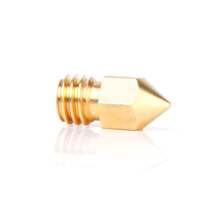 Crofta 0.2mm Copper Extruder Nozzle Print Head for Makerbot MK8 RepRap 3D Printer M6 Outer Thread