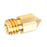 Crofta 0.5mm Copper Extruder Nozzle Print Head for Makerbot MK8 RepRap 3D Printer