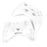 Crofta Full Housing Shell Case Kit Replacement Parts for Xbox 360 Wireless Controller - White