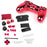 Crofta ABS Metal Full Housing Shell Case Button Kit Parts for Sony PlayStation 4 PS4 Wireless Controller Red