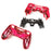 Crofta ABS Metal Full Housing Shell Case Button Kit Parts for Sony PlayStation 4 PS4 Wireless Controller Red