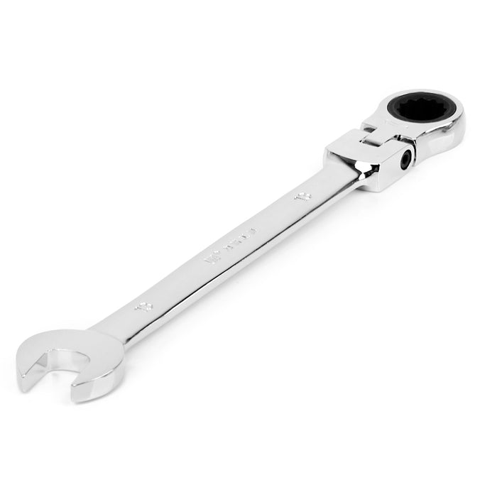 Crofta Flexible Head Ratchet Action Wrench Spanner Nut Tool- 13mm