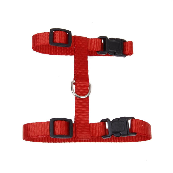 Crofta Adjustable Pet Cat Kitten Belt Nylon Lead Leash Collar Harness Safety Strap Rope