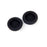 Crofta 2 Pairs Game Joystick Thumbstick Caps for Sony PS4 Controller Black + White