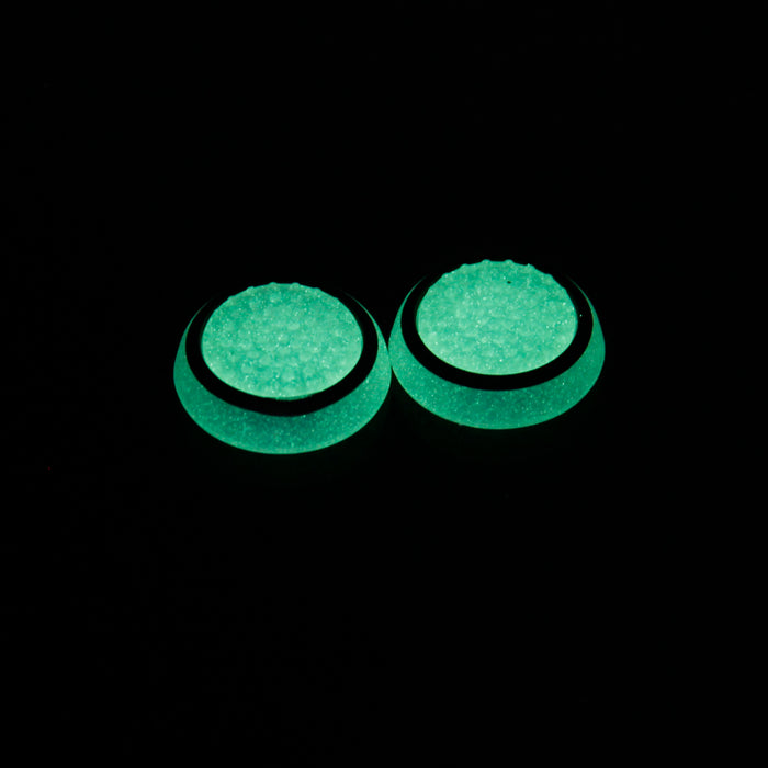 Crofta 2Pair Luminous Joystick Thumbstick Cap for Sony PlayStation 4 PS4 Controller