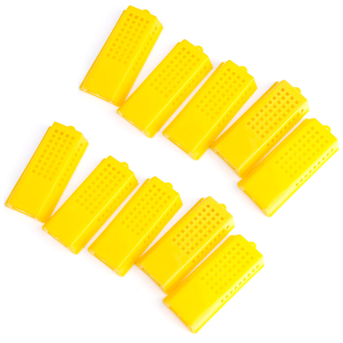 Crofta 10pcs Professional Queen Bee Butler Cage Catcher Beekeeping Tool