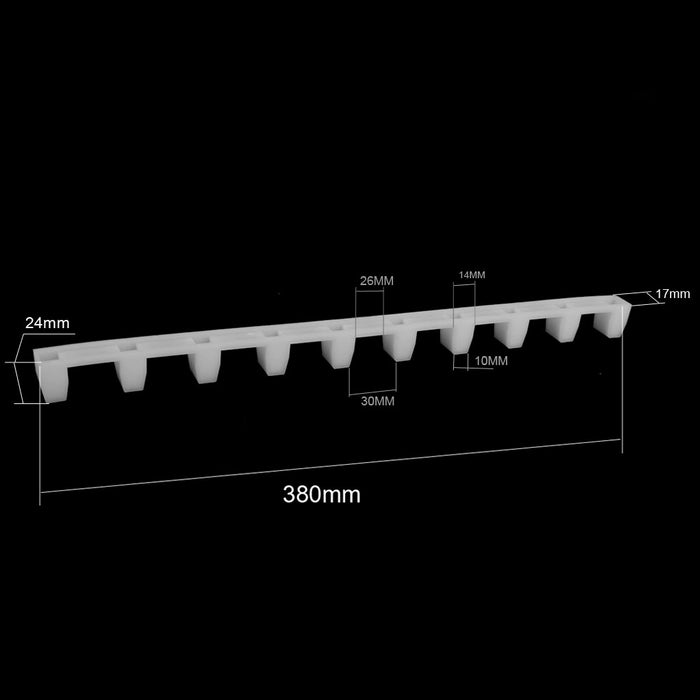 Crofta 10 x Wide Beehive Plastic Frame End / Spacer Tool