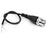 Crofta 10pcs 20cm DC Power BNC Plug Pigtail Wire for CCTV Camera BNC Monitor