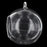 Crofta 10x Hanging Clear Glass Flower Planter Vase Bottle Container Home Ball Decor