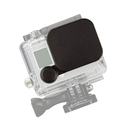 Crofta Waterproof Camera Housing Lens &amp;amp; Lens Cap Cover for Gopro Hero 4 3+