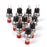 Crofta 10 x Mini Momentary Push Button Switch for Model Railway Hobby Red