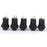 Crofta 10 x Car Boat Locking Dash OFF-ON Push Button Switch Black