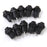 Crofta 10 x Car Boat Locking Dash OFF-ON Push Button Switch Black