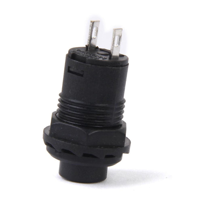 Crofta 10 x Car Boat Locking Dash OFF-ON Push Button Switch Black