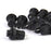 Crofta 10 x Car Boat Locking Dash OFF-ON Push Button Switch Black