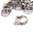 Crofta 10Pcs Adjustable Fuel Petrol Pipe Hose Clips Stainless Spring Clamp 8-12mm