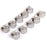 Crofta 10Pcs Adjustable Fuel Petrol Pipe Hose Clips Stainless Spring Clamp 8-12mm