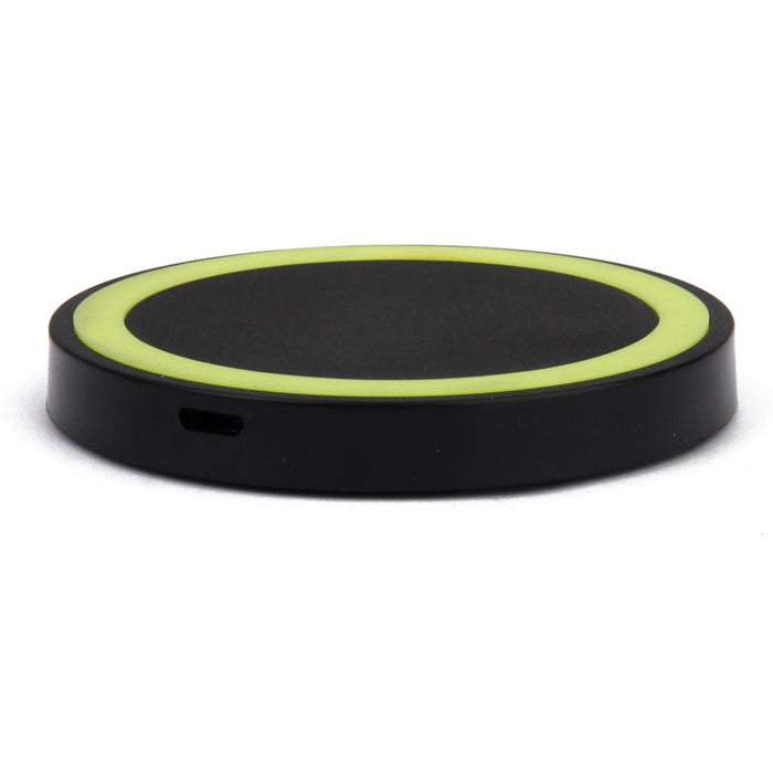 Crofta Universal QI Wireless Charger Charging Pad Plate for Phone Green Circle