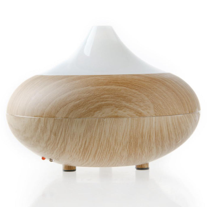 Ultrasonic Ion Humidifier Aroma Air Aromatherapy Diffuser Lightwood Grain EU