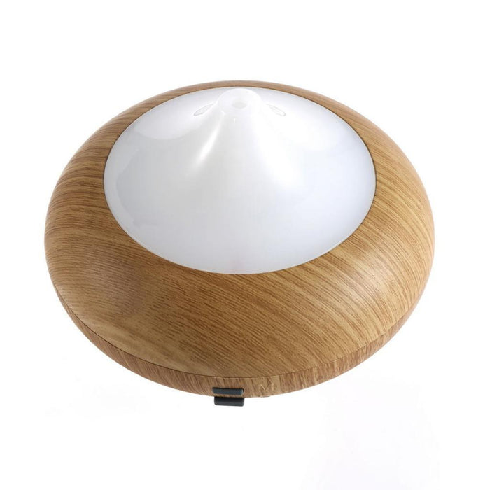 Ultrasonic Ion Humidifier Aroma Air Aromatherapy Diffuser Lightwood Grain EU